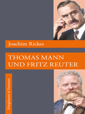 cover image of Thomas Mann und Fritz Reuter